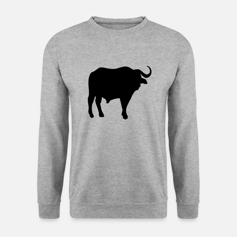 bueffel_70 - Unisex Sweatshirt - salt & pepper