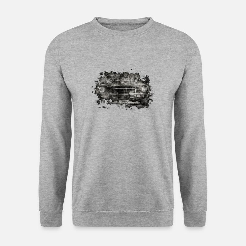 Camaro - Unisex Pullover - Weißgrau meliert