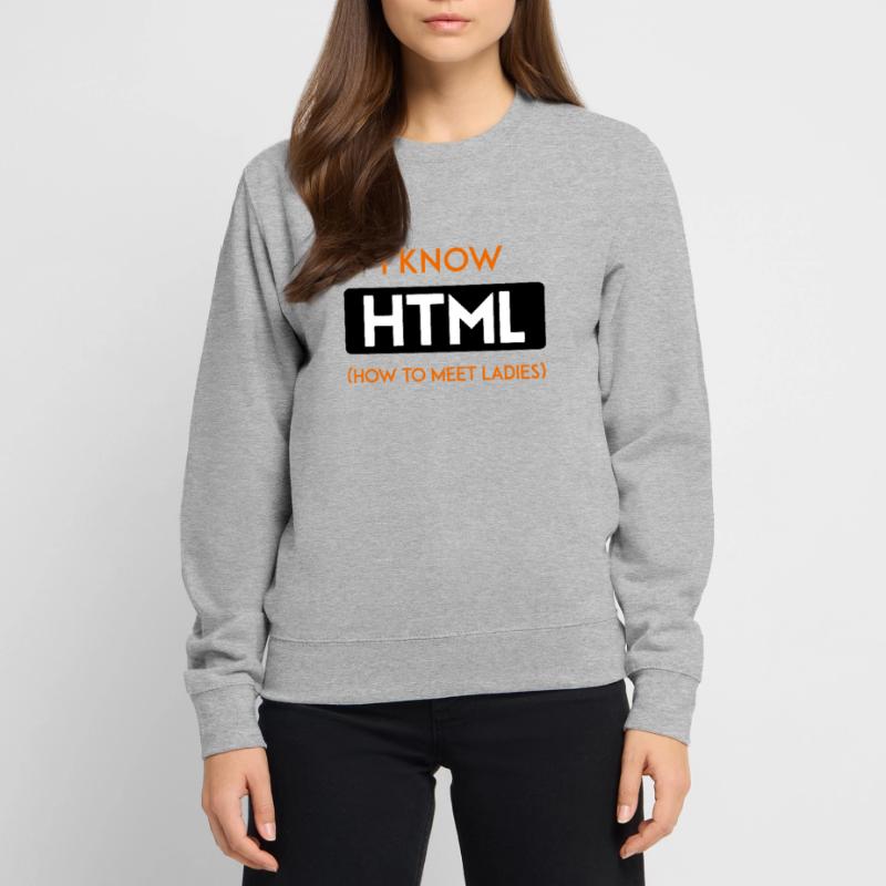 HTML web developer entwickler CSS Programmierer Unisex Pullover