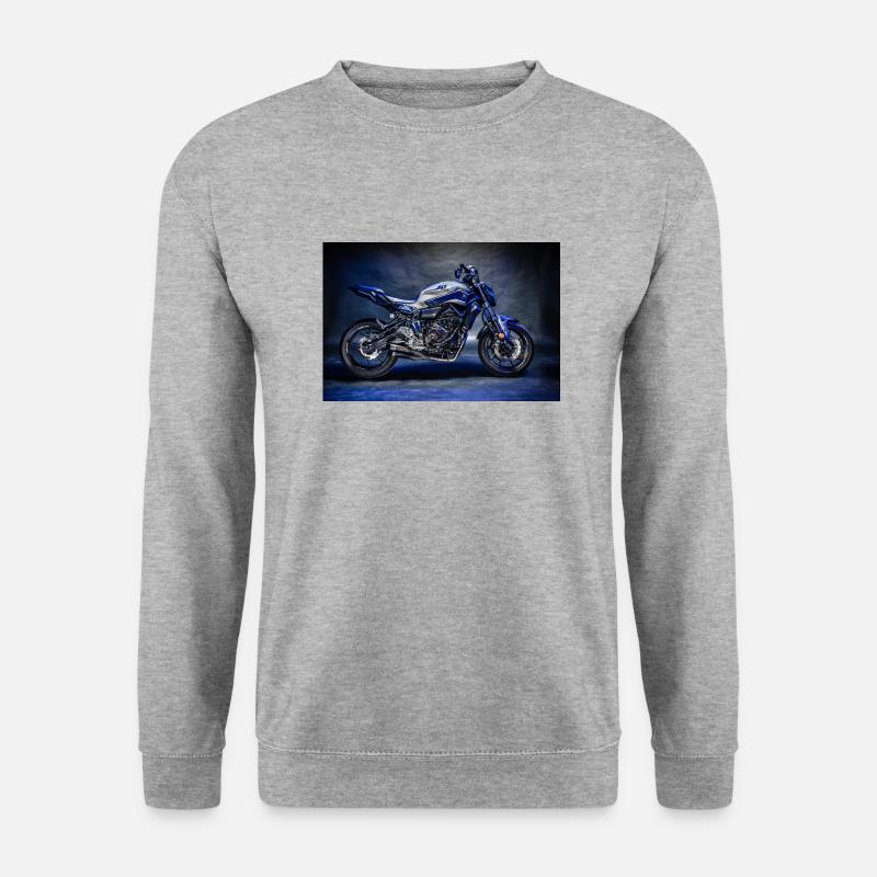 MT07 - Studio Shot - Unisex Pullover - Weißgrau meliert