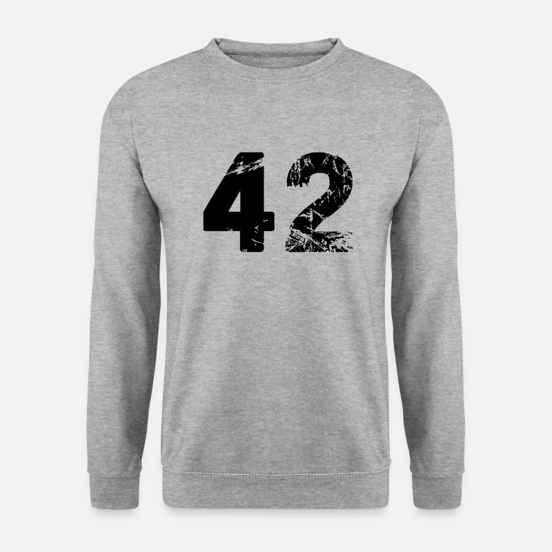 42 - Unisex Sweatshirt - salt & pepper
