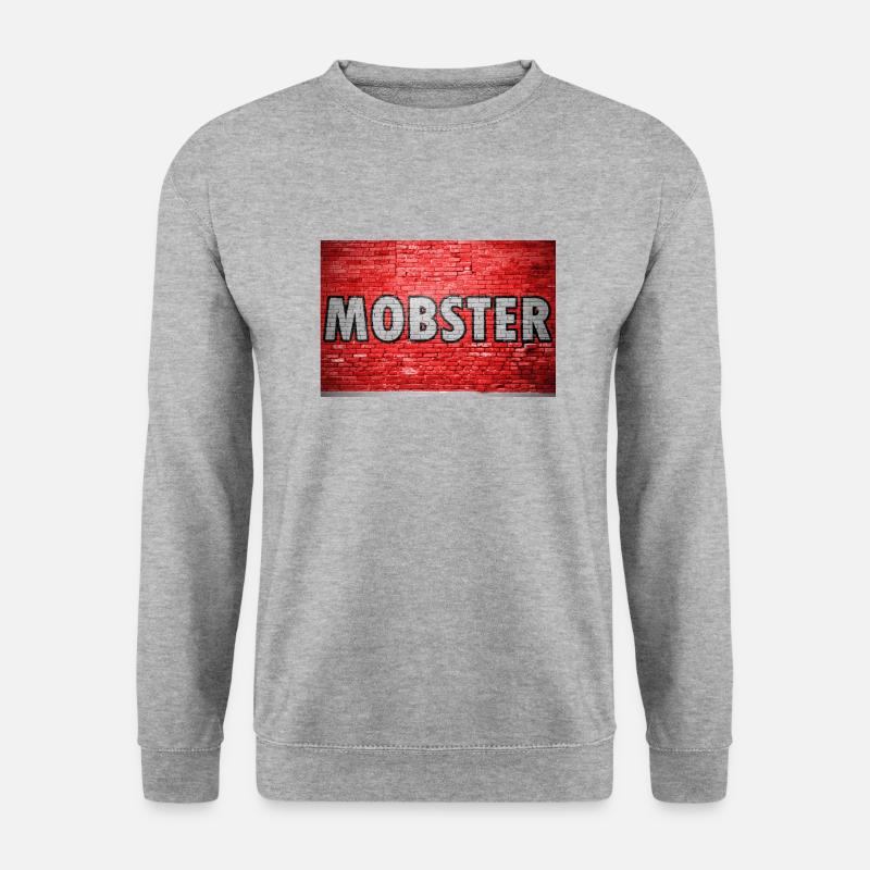 Mobster Graffiti - Unisex Sweatshirt - salt & pepper