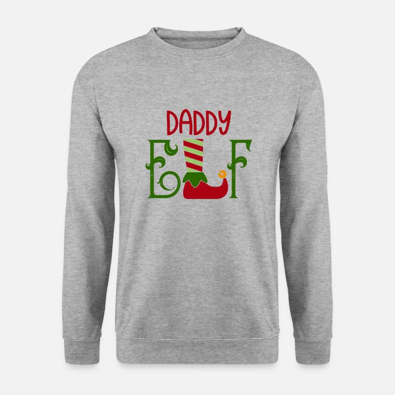 DaddyElf - Unisex Sweatshirt - salt & pepper