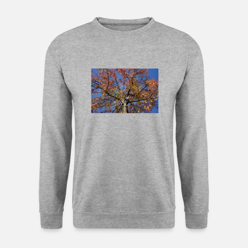 Ahorn - Unisex Pullover - Weißgrau meliert