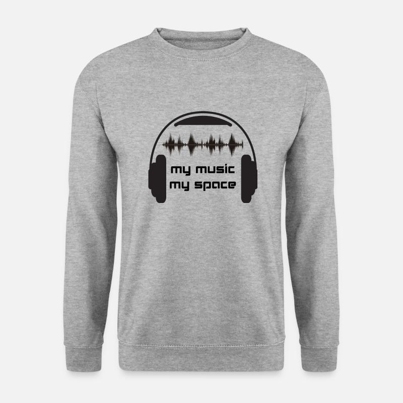 Musikvermittlung - Unisex Pullover - Weißgrau meliert