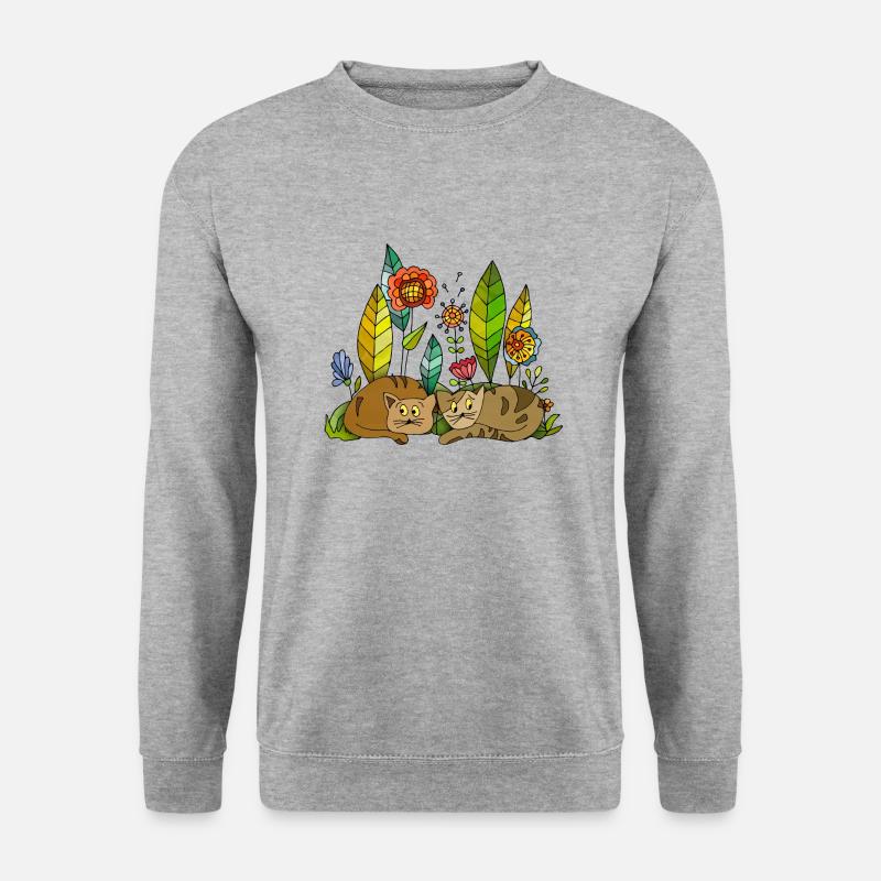 Cats - Unisex Sweatshirt - salt & pepper