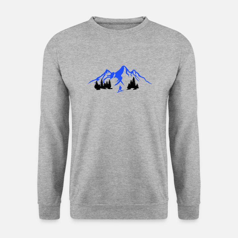 Snowboarding 2 - Unisex Sweatshirt - salt & pepper