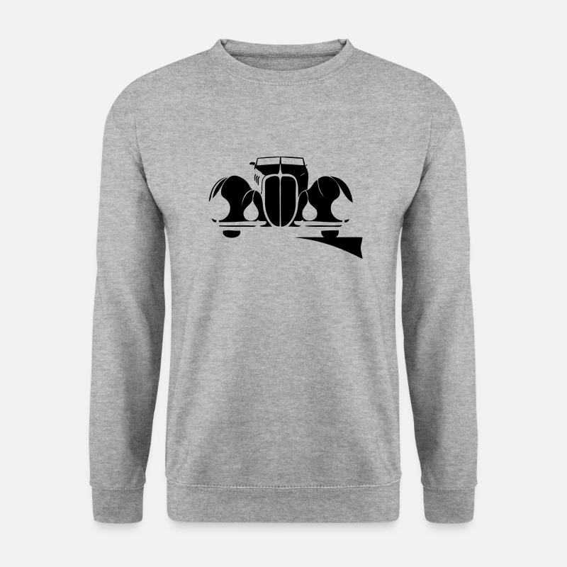aerodynamic - Unisex Pullover - Weißgrau meliert