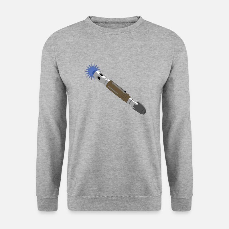 Schallschraubenschlüssel - Unisex Pullover - Weißgrau meliert