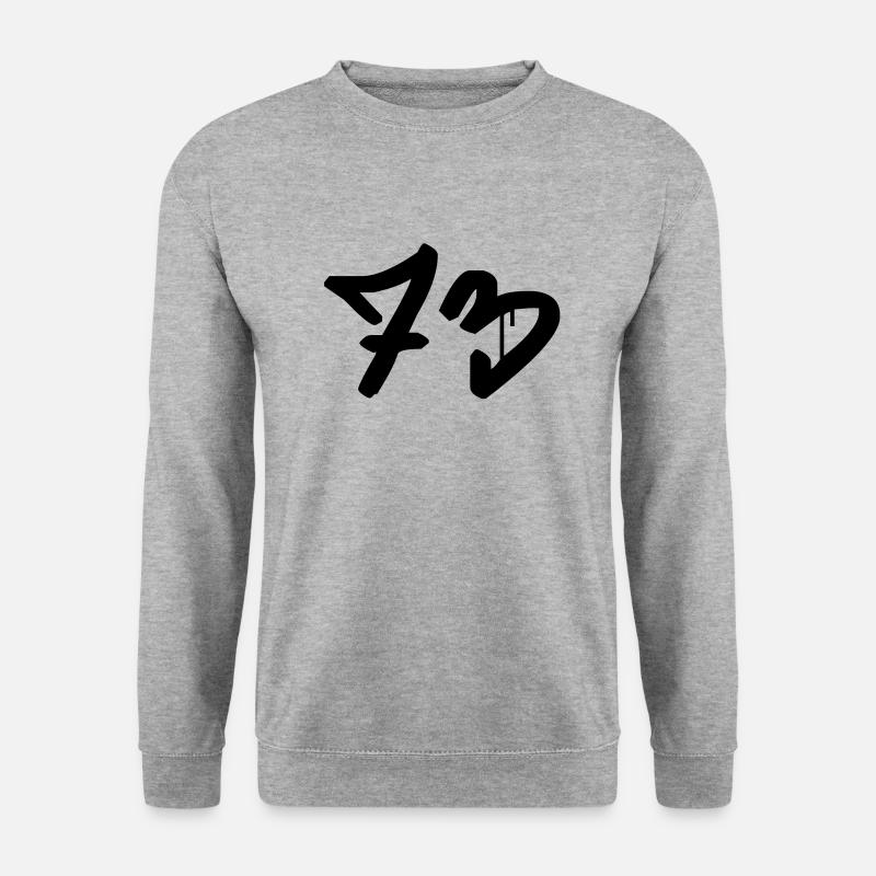 Graffiti : 73 - Sweat-shirt Unisexe - gris chiné