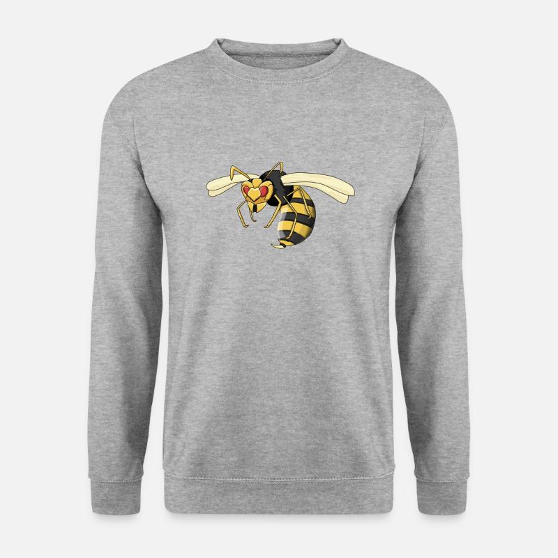 wasp - Unisex Sweatshirt - salt & pepper