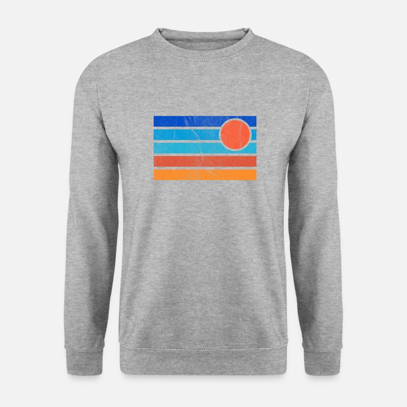 Sunset retro - Unisex Sweatshirt - salt & pepper