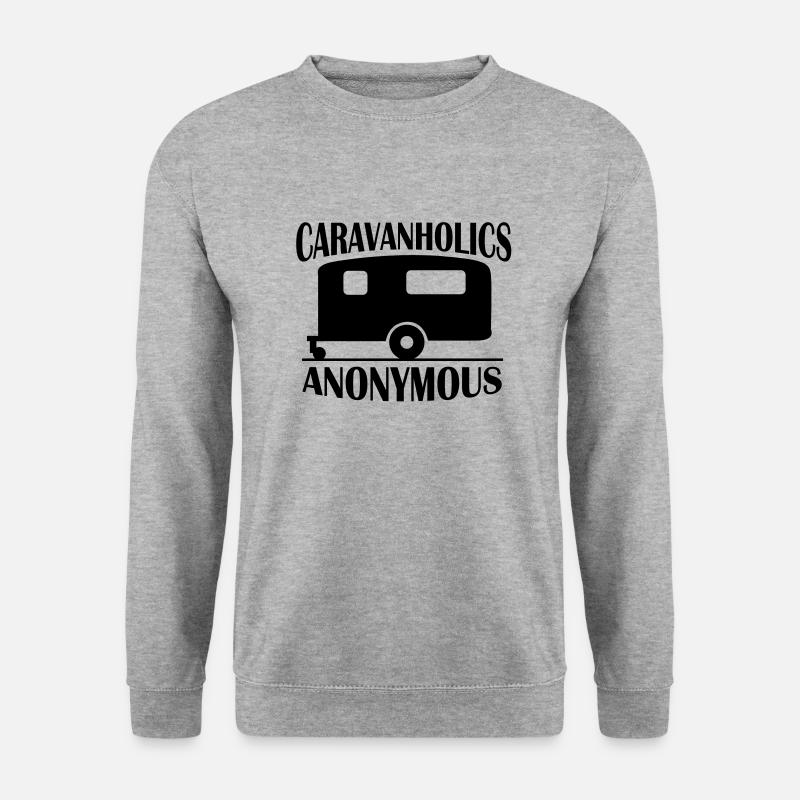 Caravanholics Anonymous - Unisex Sweatshirt - salt & pepper