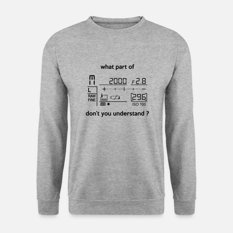 Photo - Unisex Sweatshirt - salt & pepper