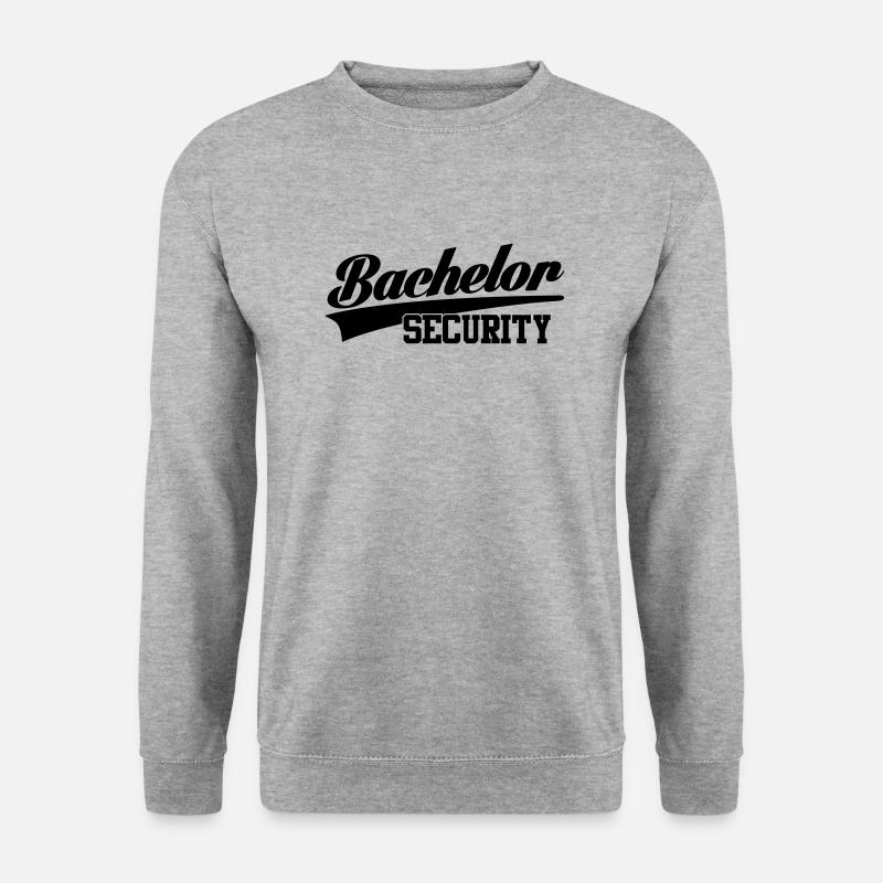 bachelor security - Unisex Sweatshirt - salt & pepper