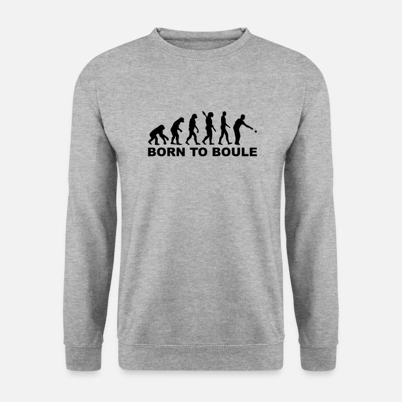 Boule Evolution - Unisex Pullover - Weißgrau meliert