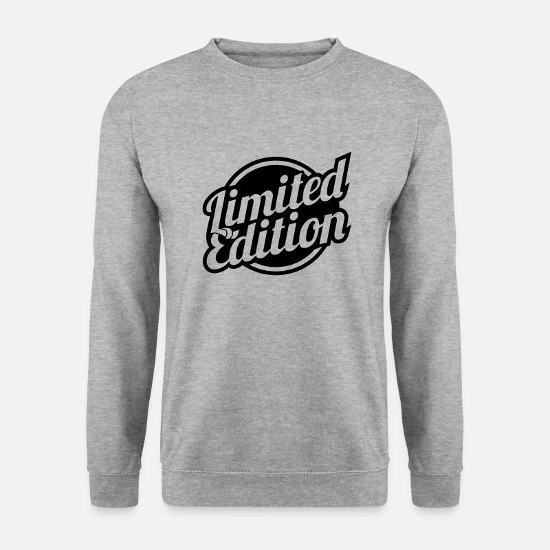 limited_edition__1f1 - Unisex Pullover - Weißgrau meliert