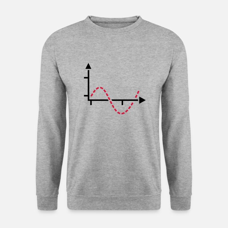 Sinus (2c) - Unisex Sweatshirt - salt & pepper