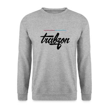Trabzon 61 - Sweat-shirt Unisexe - gris chiné - Devant - Alina (178cm) & Michal (187cm)
