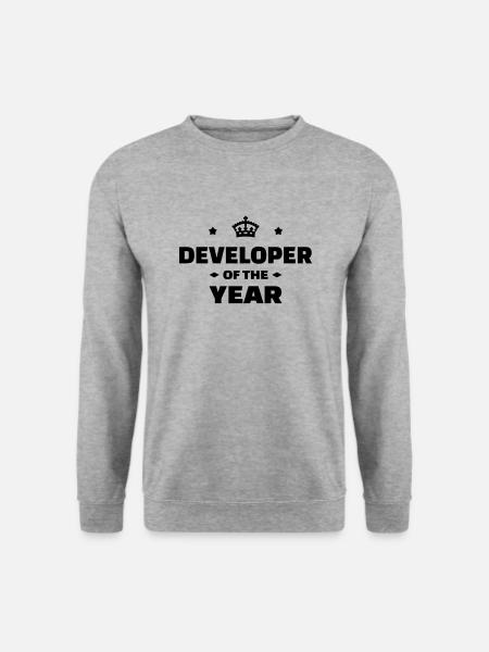 Developer Entwickler Développeur Computer Geek - Unisex Sweatshirt - salt & pepper