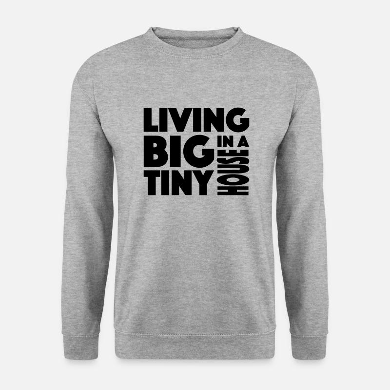 Tiny house - Unisex Sweatshirt - salt & pepper