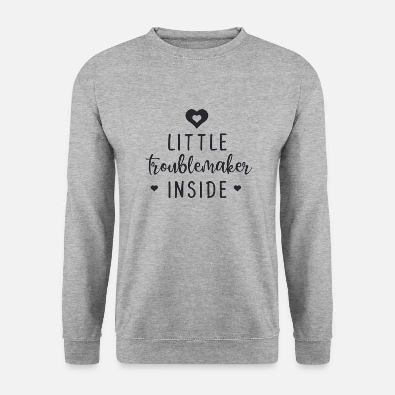 Little Troublemaker Inside - Unisex Sweatshirt - salt & pepper