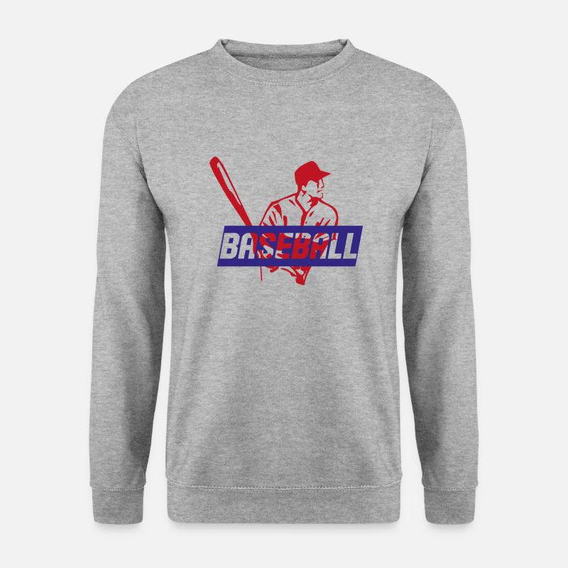 baseball - Unisex Sweatshirt - salt & pepper