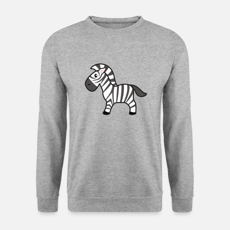 zebra - Unisex Sweatshirt - salt & pepper