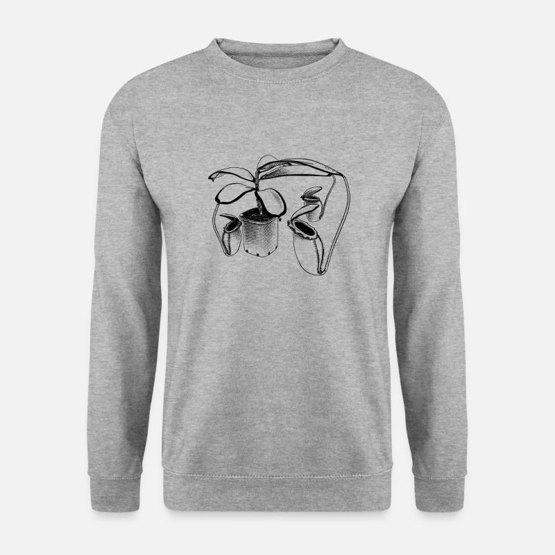 Nepente - Unisex Pullover - Weißgrau meliert