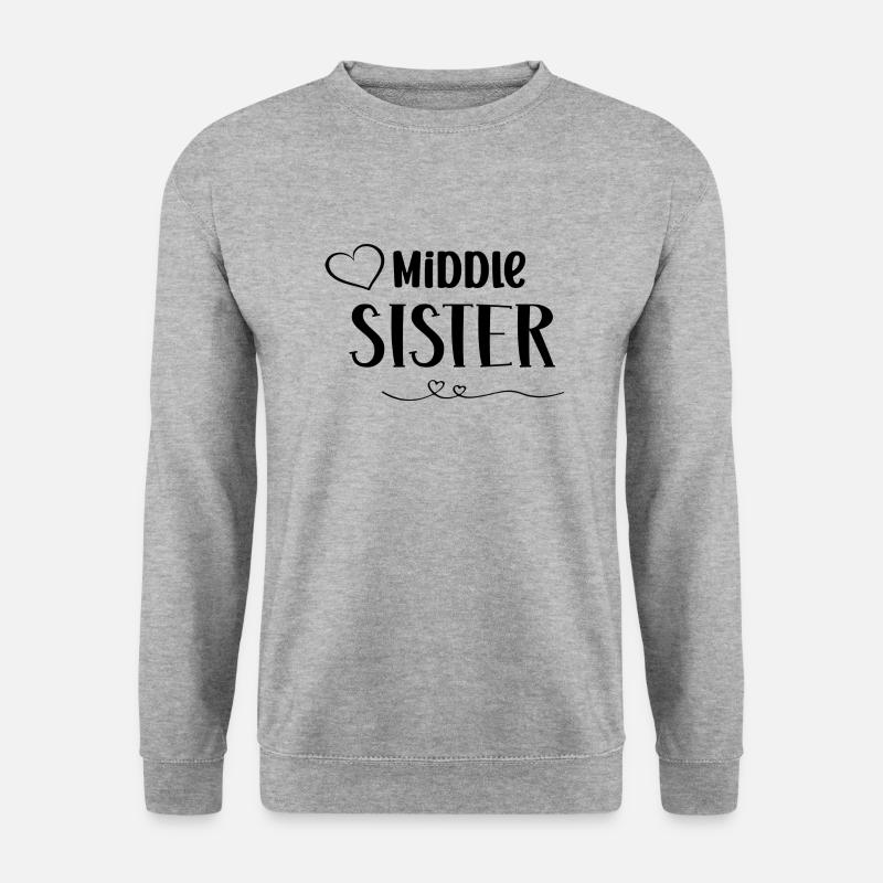 Middle Sister - Unisex Sweatshirt - salt & pepper