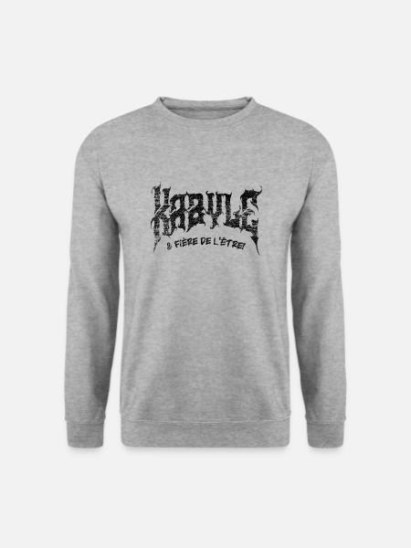 Kabyle et Fière de l'être! - Sweat-shirt Unisexe - gris chiné