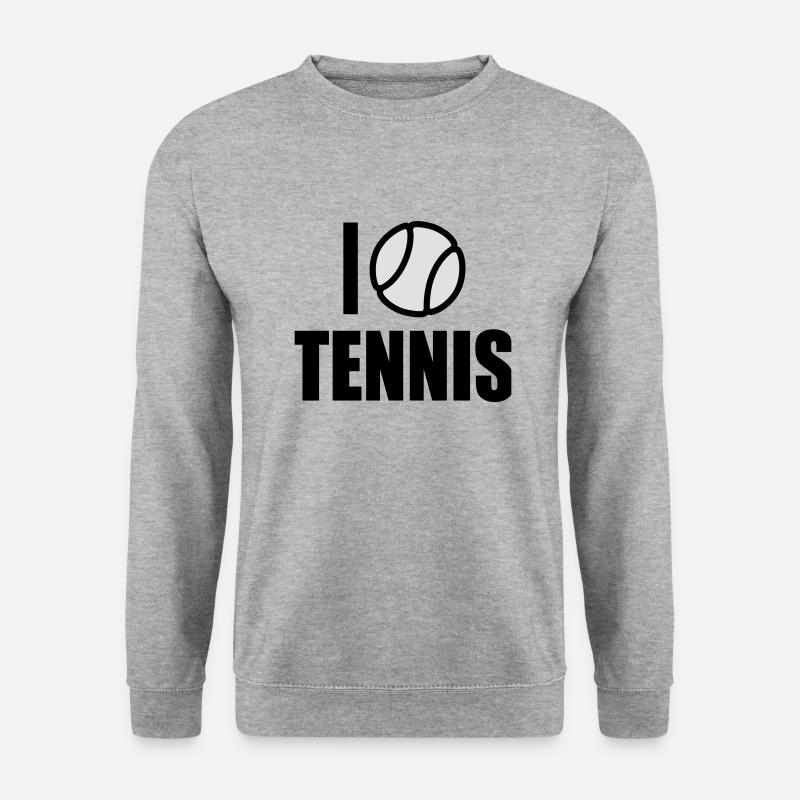 J’adore le tennis - Sweat-shirt Unisexe - gris chiné
