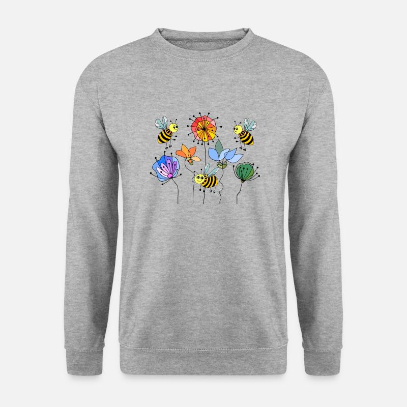 Bees - Unisex Sweatshirt - salt & pepper