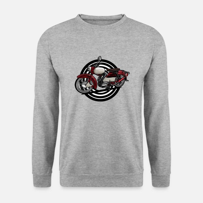 Sparrow (red) // Illustration - Unisex Sweatshirt - salt & pepper