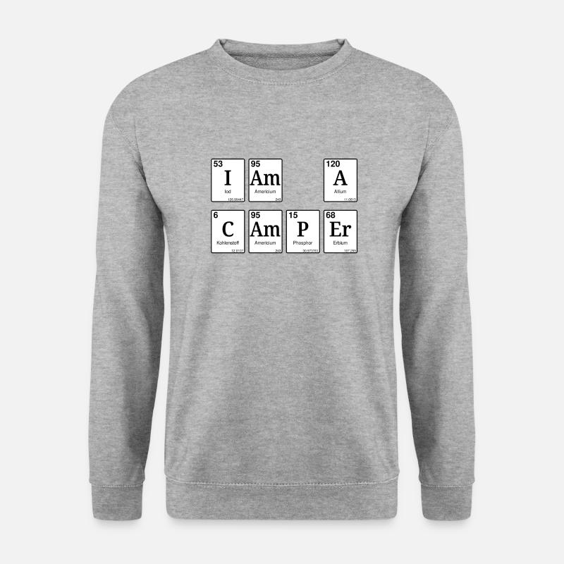 I am a camper - Unisex Sweatshirt - salt & pepper