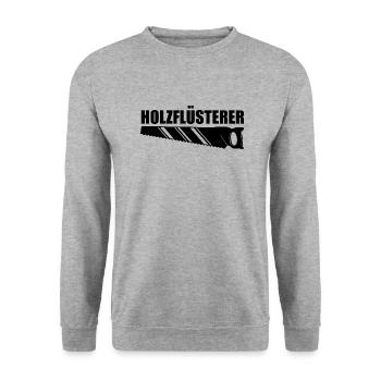 Handwerker Handyman Handwerk Werkzeug Baustelle - Unisex Pullover - Weißgrau meliert - Vorne - Alina (178cm) & Michal (187cm)