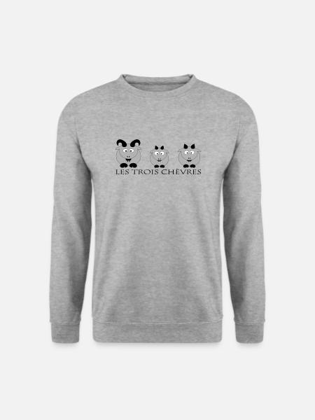 The Three Goats - Unisex Sweatshirt - salt & pepper
