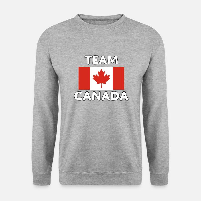 TEAM CANADA - Unisex Sweatshirt - salt & pepper