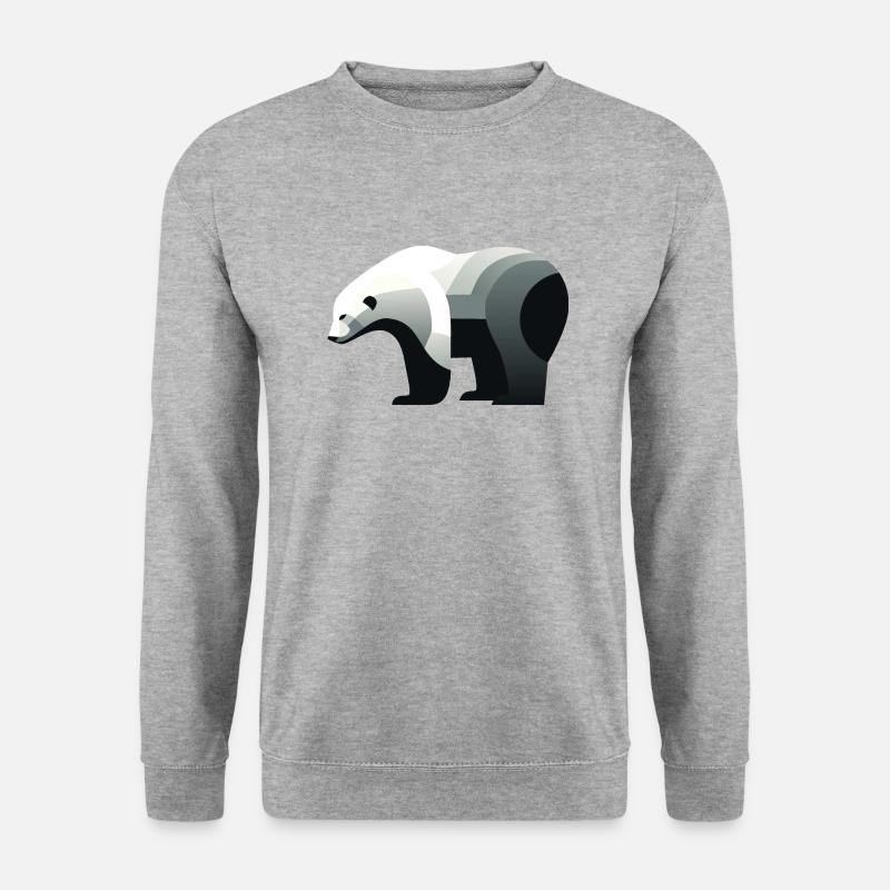 Polar bear - Unisex Sweatshirt - salt & pepper