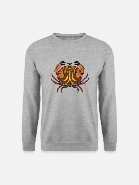 Crab - Unisex Sweatshirt - salt & pepper