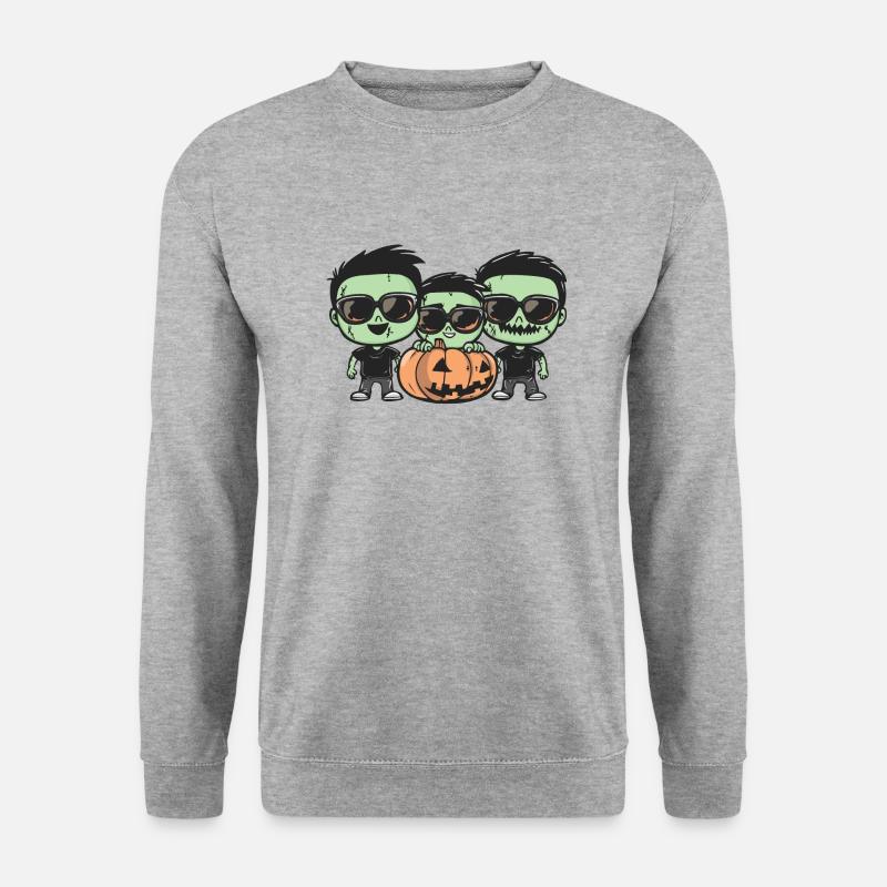 Zombies Halloween Cool - Unisex Sweatshirt - salt & pepper
