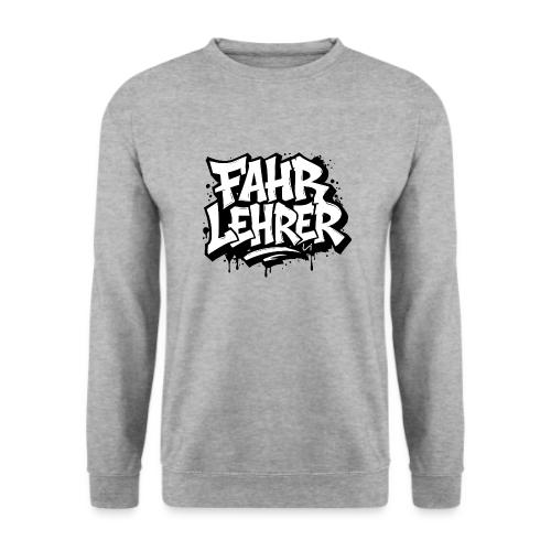 Verkehrs-Institut Fahrlehrer Graffiti b/w - Unisex Pullover