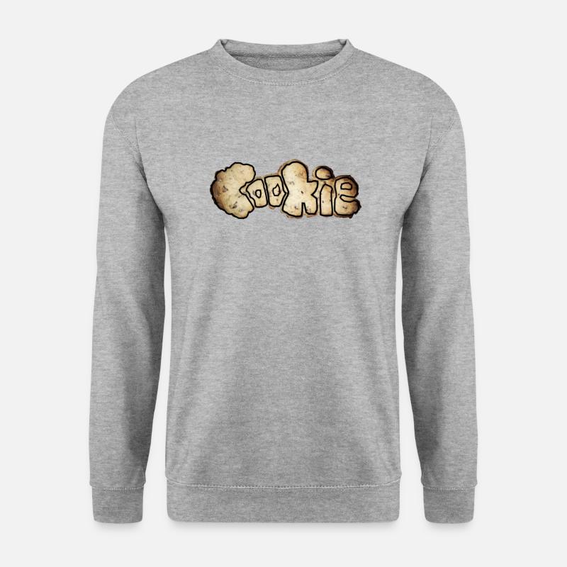 Cookie - Unisex Pullover - Weißgrau meliert