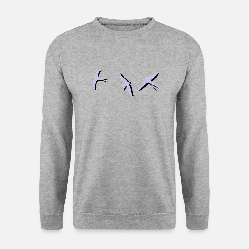 swallow - Unisex Sweatshirt - salt & pepper