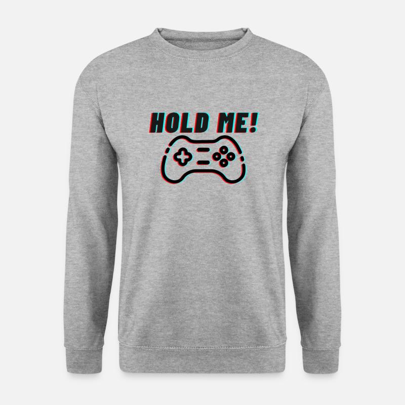 Cool Gaming - Design - Gaming Controller - Unisex Sweatshirt - salt & pepper