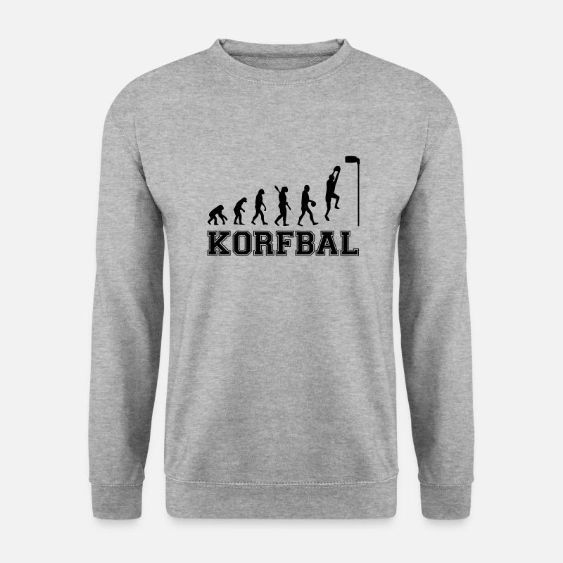 evolution korfball2 0 - Unisex Sweatshirt - salt & pepper