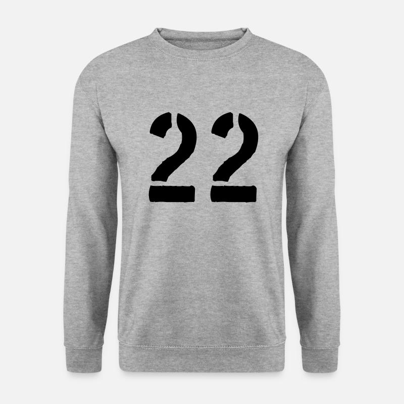 22 - Unisex Sweatshirt - salt & pepper