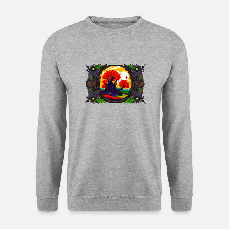 Framed fall - Unisex Sweatshirt - salt & pepper