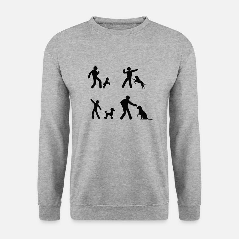 Dancing Dance Music - Unisex Sweatshirt - salt & pepper