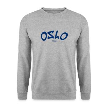 Oslo - Norwegen - Norway - Unisex Sweatshirt - salt & pepper - Front - Alina (178cm) & Michal (187cm)
